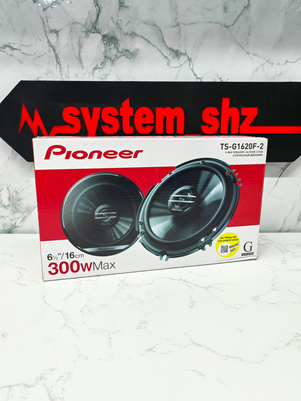 اسپیکر خودرو پایونیر مدل ts-g1620f-2
