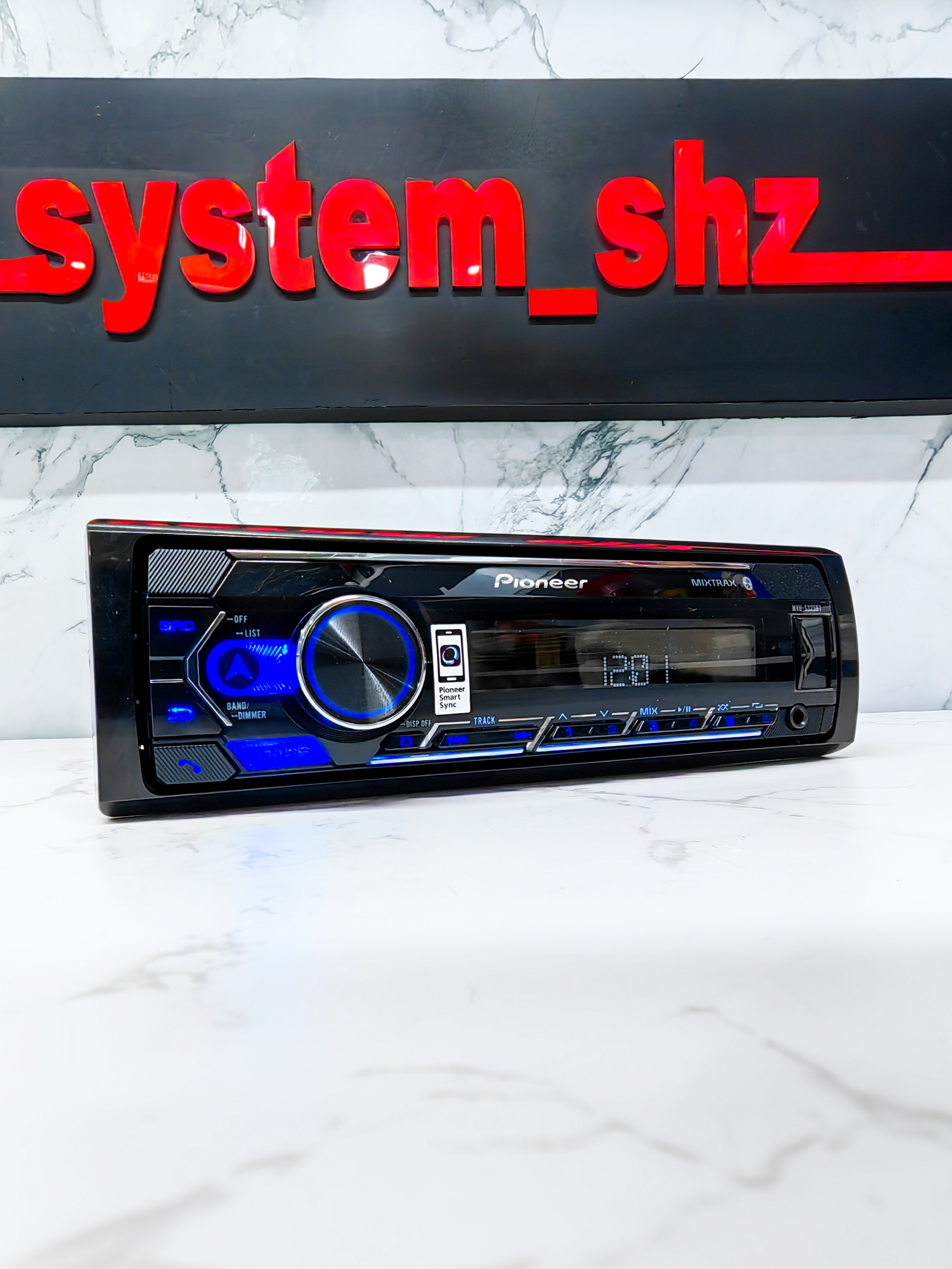 پخش استوک پایونیر مدل mvh-s325bt