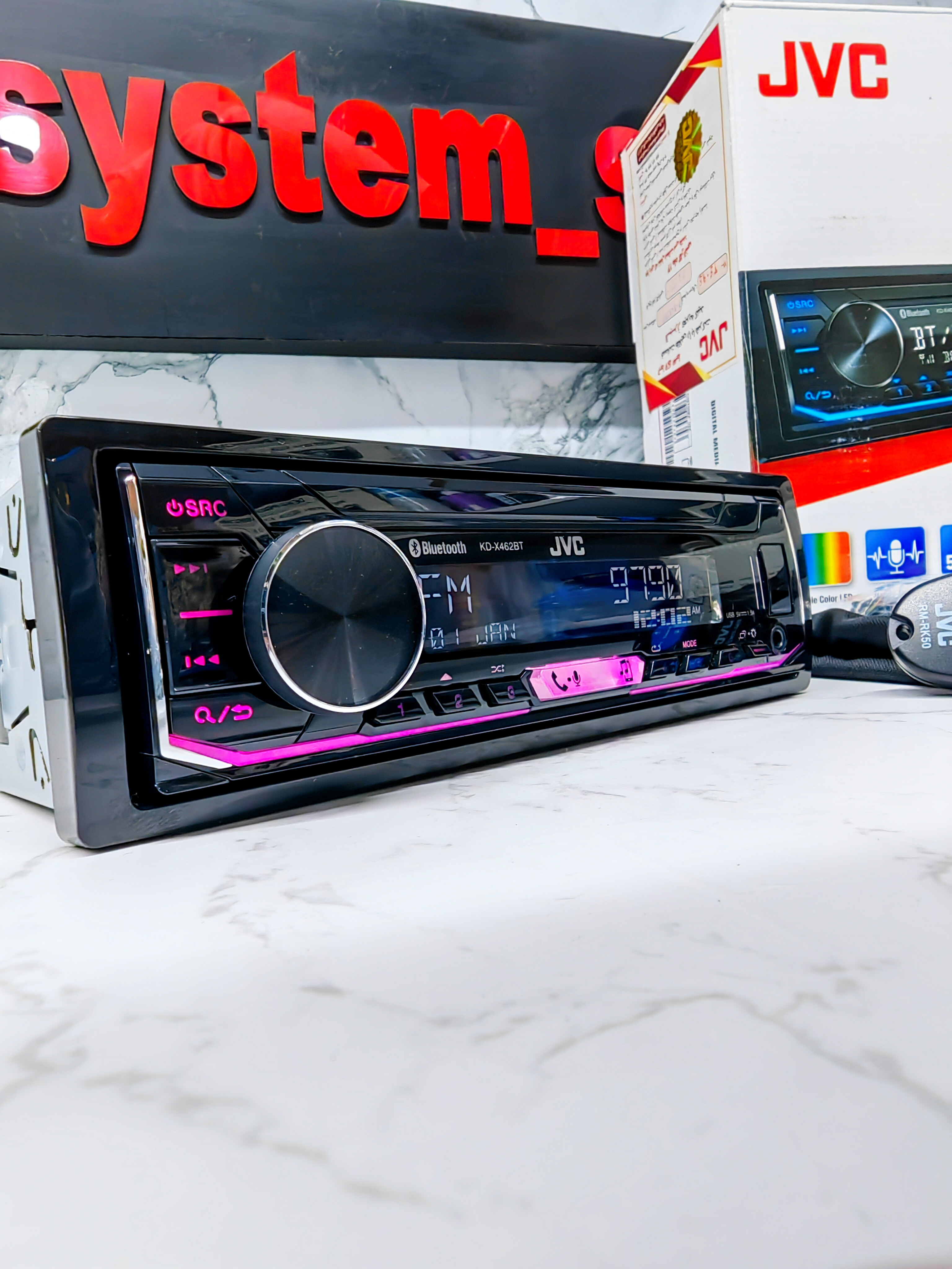 پخش جی وی سی مدل KD-X462BT